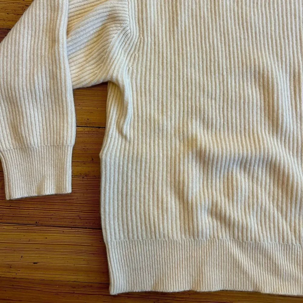 J. Crew Ribbed Cashmere Oversized Sweater. Size XXL. NWT.